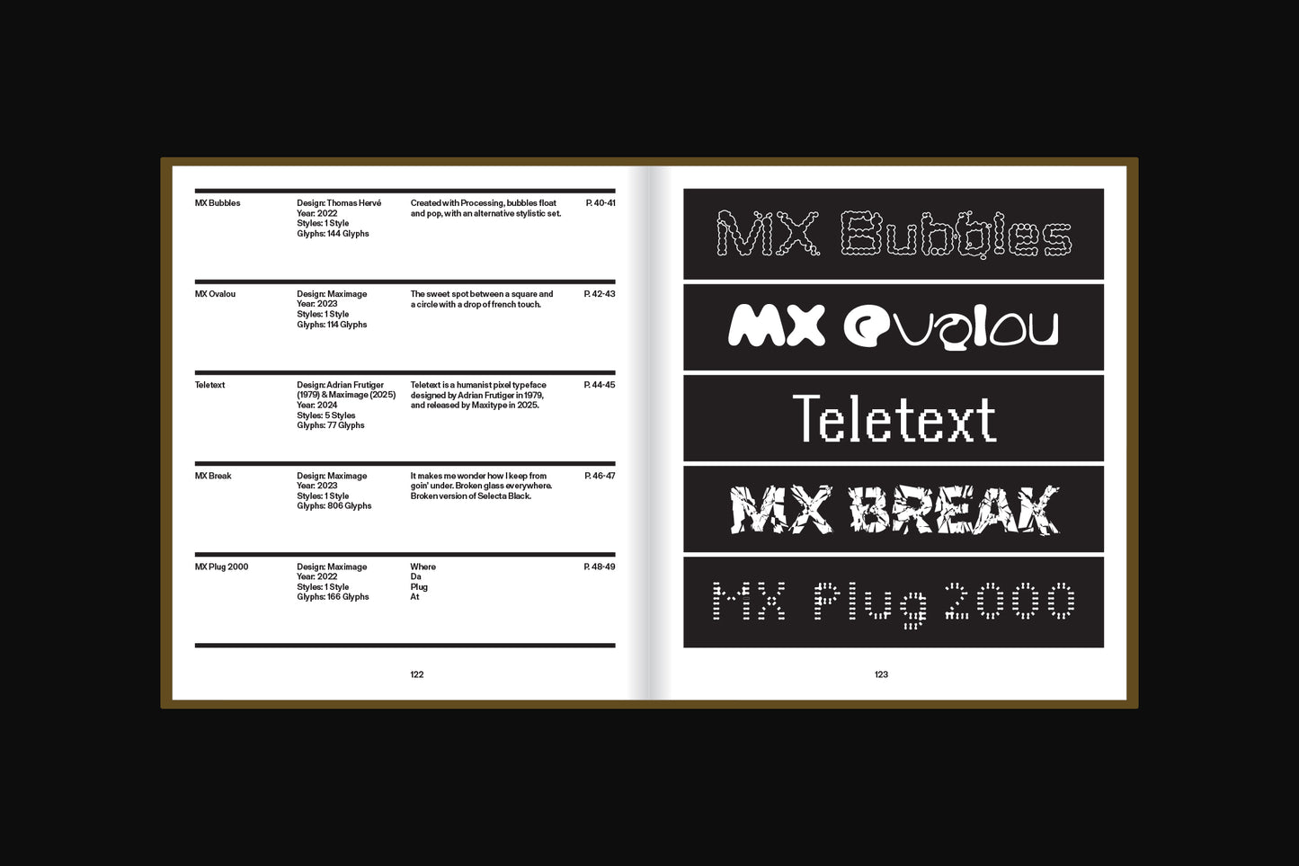 MXTP Vol. 1 (Display Typefaces)
