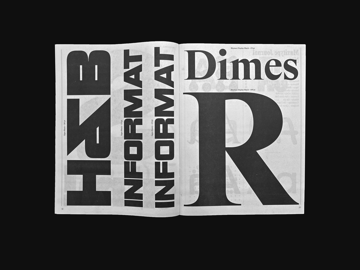 Maxitype Journal №1