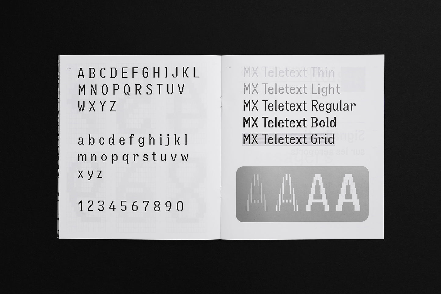 Teletext Type Specimen (includes Font License)